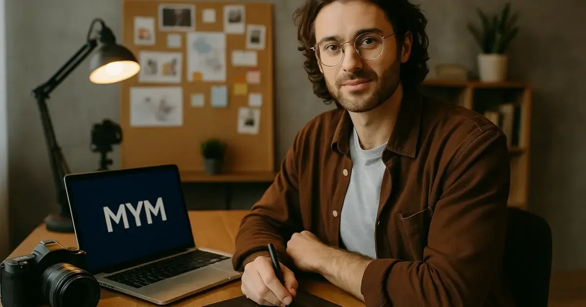Devenir créateur MYM — profil studio