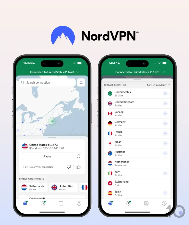 JerkMate et NordVPN - Accès sécurisé aux sites de webcam