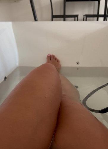 Un bon bain après une longue journée 🤗