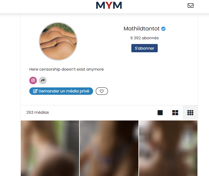 Meilleures créatrices MYM françaises 2026 — classement French Modèles
