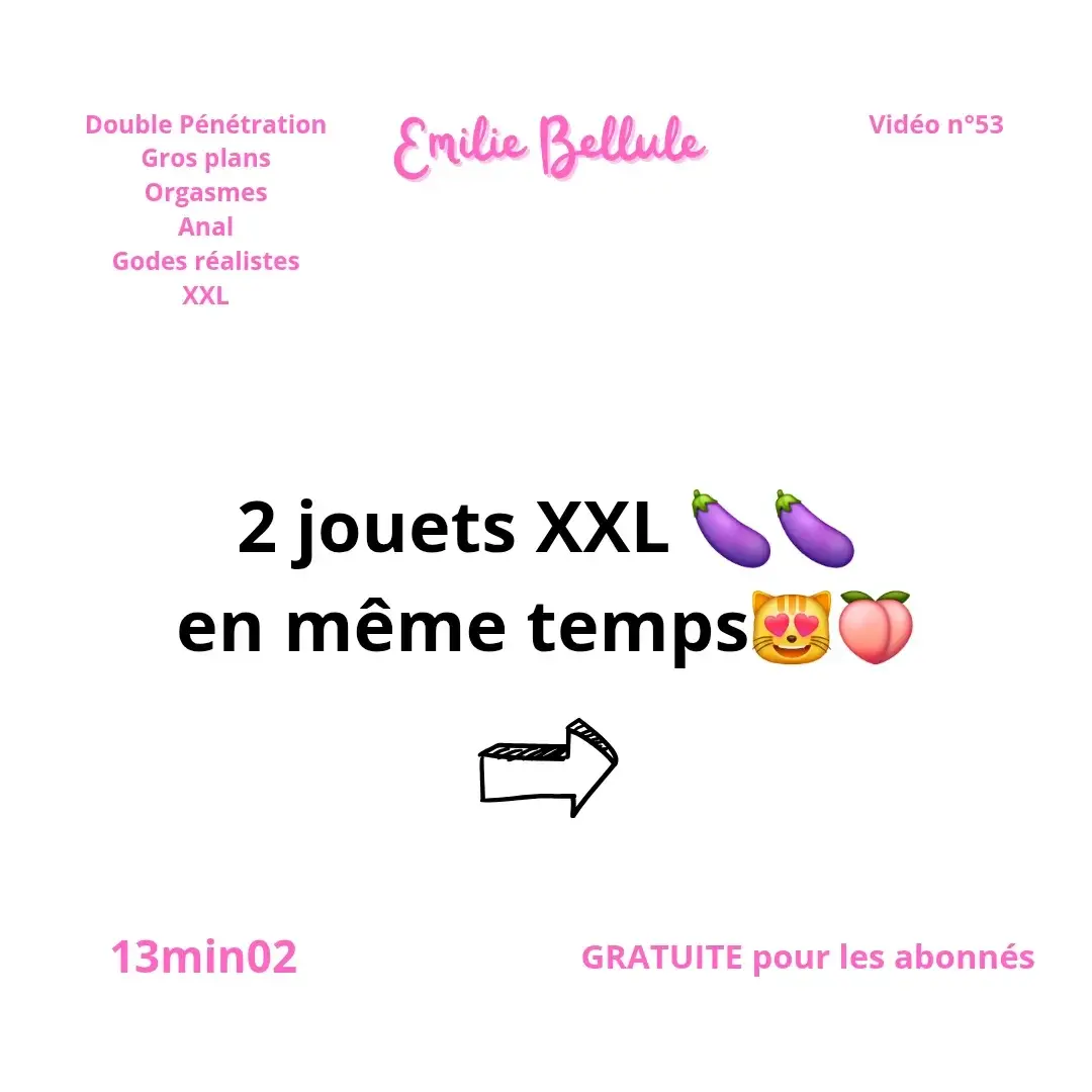 VIDÉO COMPLÈTE OFFERTE A L ABONNEMENT