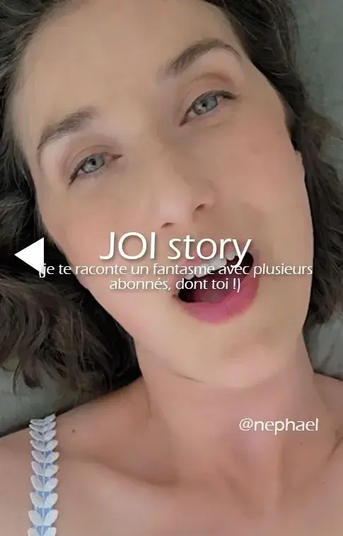 un nouveau JOI story fantasme d'un tournage avec une dizaine de fans! dont toi ! écoute moi te guider dans mes pensées coquines jusqu'à l'extase!
