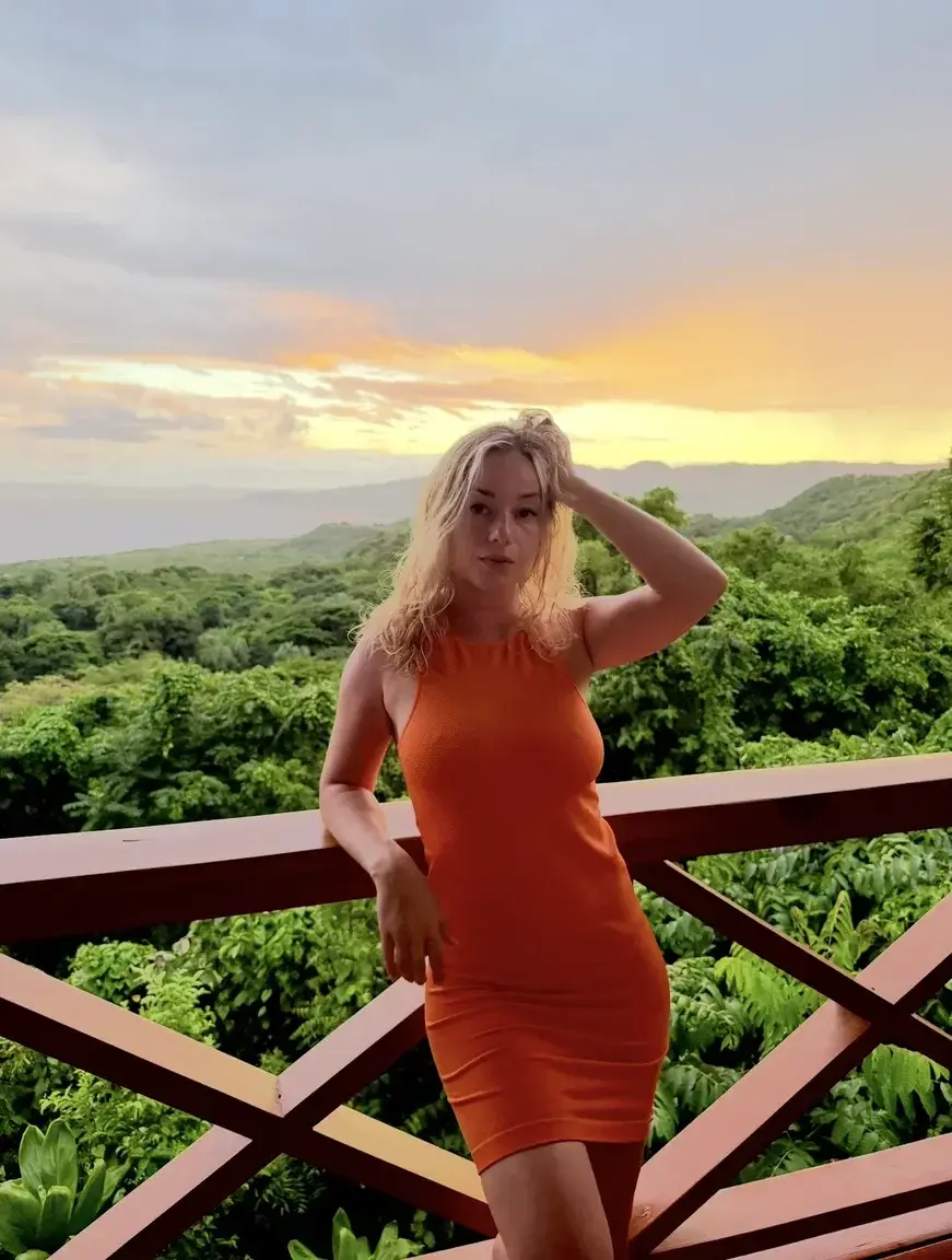 la vue ou la robe ? 🧡
