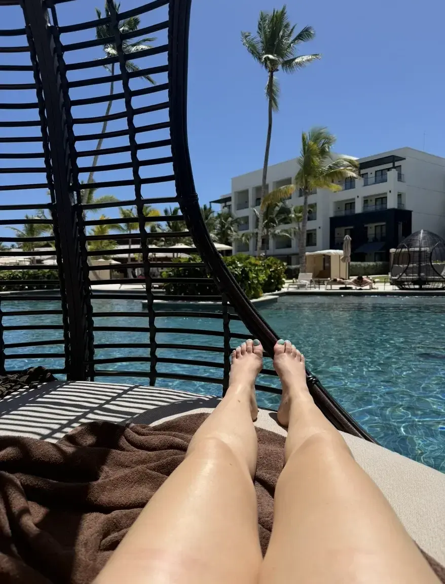 Les pieds au soleil 😍