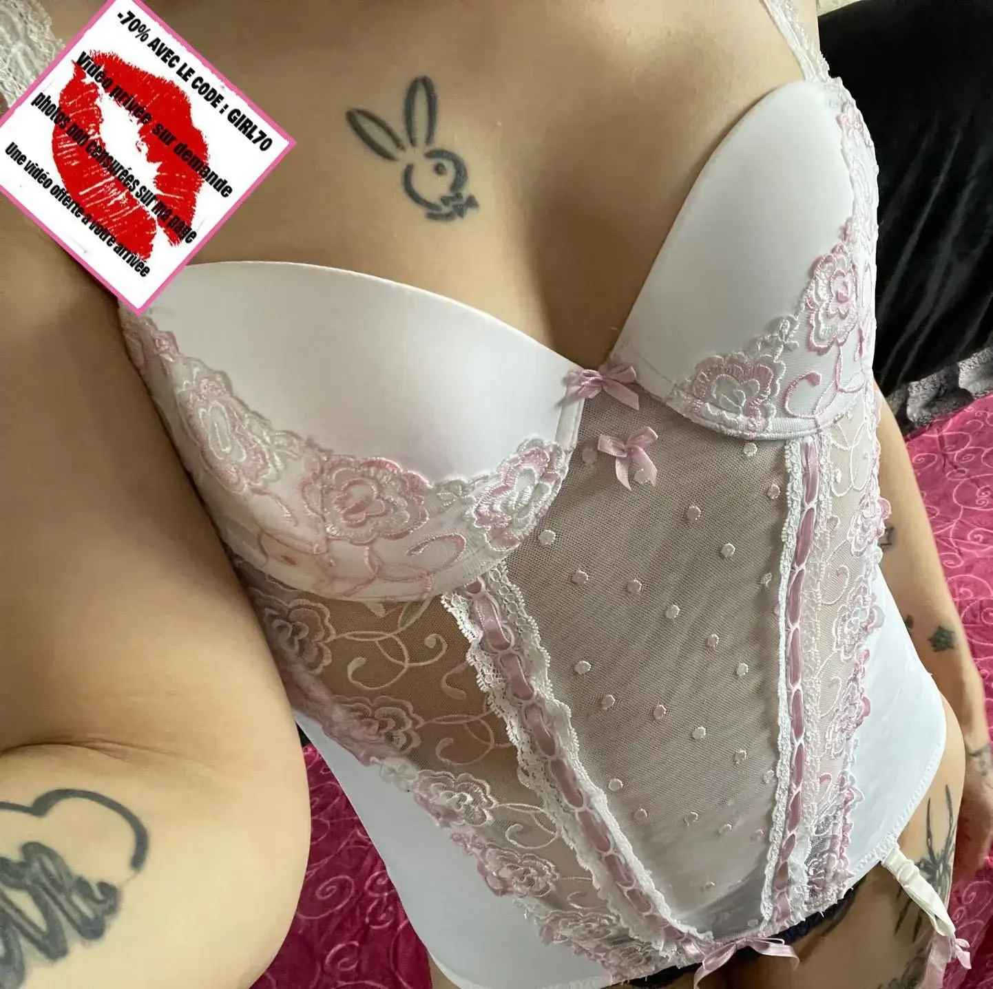 coucou 70% offert sur ton premier abonnement code : GIRL70 + une vidéo offerte pour te souhaité la bienvenu