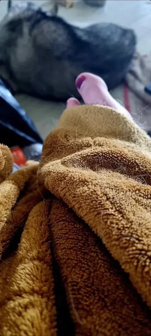 Un petit repos devant la télé 🥰#feet #pied #pieds