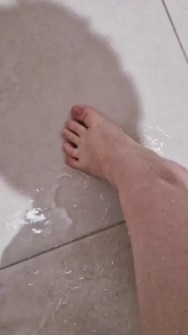 La douche du matin qui fait du bien 🙂