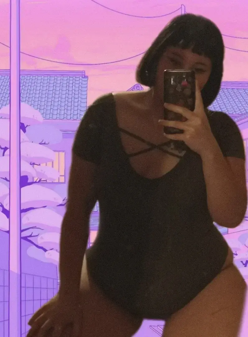 Leak public de Curvynkawaii — « Anime girl 👉👈 » (nude) sur MYM