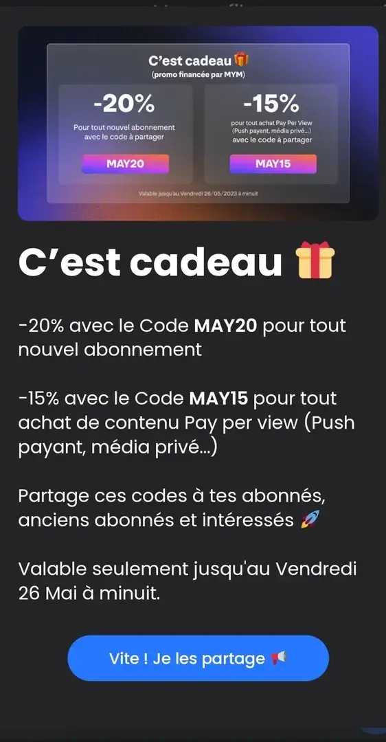 Petite promo