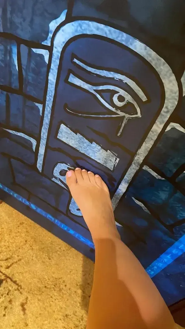 Egyptian feet - pied égyptien