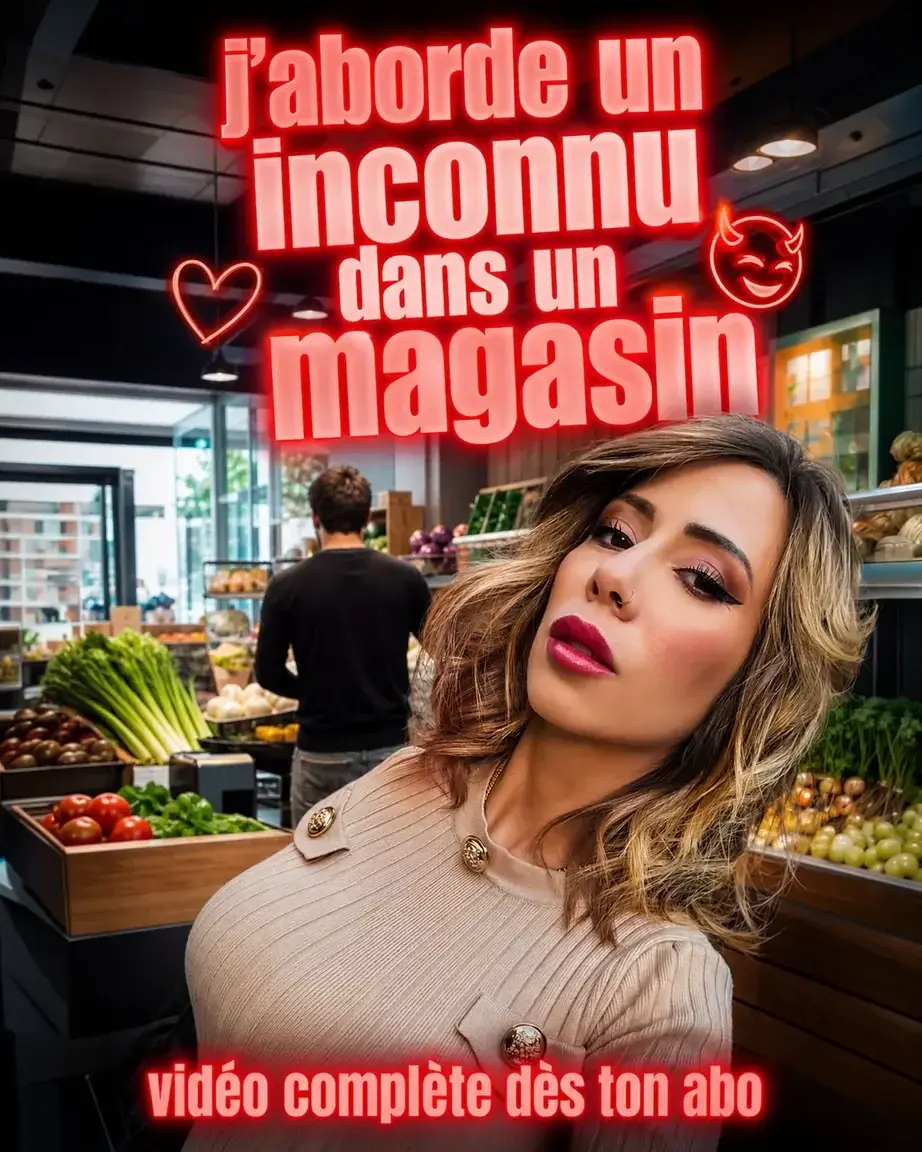 Leak & nude MYM — littleangel84 : « J"aborde un inconnu dans un magasin et le suit jusque chez lui... il craque et me fait monter ! Il m"a enculé à fond, je vous laisse découvrir comment...VIDEO ADULTE COMPLETE DISPO DES TON ABONNEMENT ! » (MYM)