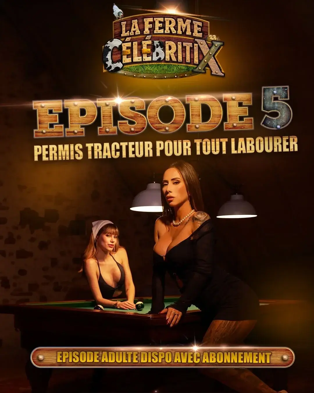 LA FERME CELEBRITIX – ÉPISODE 5 : PERMIS TRACTEUR POUR TOUT LABOURER🚜🔥📺 EPISODE ADULTE GRATUIT COMPLET (2 X SCENES HARD INCLUSES) DISPO (SANS SUPPLEMENT) DES TON ABONNEMENT !Après les révélations de Dino à Simon, Littleangel84 apprend qu’il s’est rapproché de Jade… et décide de lui montrer qu’elle aussi sait très bien jouer sur le même terrain... Ensuite toute la bande passe en mode agricole avec une initiation au tracteur, entre conduite, fauchage de prairie et gros moments de rigolade. Mais au retour, Angèle concrétise avec Nathan, juste avant une nouvelle cérémonie d’élimination qui risque encore de secouer la ferme !⚠️ Et ce n’est pas tout, pour les plus pressés de découvrir la suite :L’ÉPISODE 6 déjà disponible une fois abonné en AVANT-PREMIÈRE dans tes messages privés et dans l’onglet MOD, ou programmé le Dimanche 14/05 à 18H 🔥