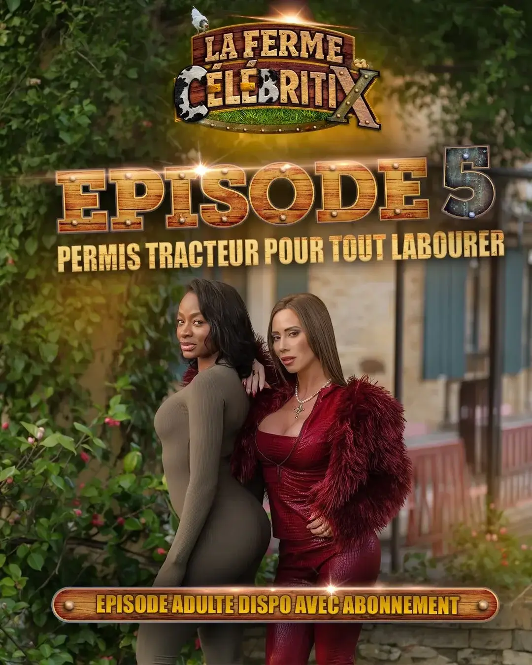 LA FERME CELEBRITIX – ÉPISODE 5 : PERMIS TRACTEUR POUR TOUT LABOURER🚜🔥📺 EPISODE ADULTE GRATUIT COMPLET (2 X SCENES HARD INCLUSES) DISPO (SANS SUPPLEMENT) DES TON ABONNEMENT !Après les révélations de Dino à Simon, Littleangel84 apprend qu’il s’est rapproché de Jade… et décide de lui montrer qu’elle aussi sait très bien jouer sur le même terrain... Ensuite toute la bande passe en mode agricole avec une initiation au tracteur, entre conduite, fauchage de prairie et gros moments de rigolade. Mais au retour, Angèle concrétise avec Nathan, juste avant une nouvelle cérémonie d’élimination qui risque encore de secouer la ferme !⚠️ Et ce n’est pas tout, pour les plus pressés de découvrir la suite :L’ÉPISODE 6 déjà disponible une fois abonné en AVANT-PREMIÈRE dans tes messages privés et dans l’onglet MOD, ou programmé le Dimanche 14/05 à 18H 🔥