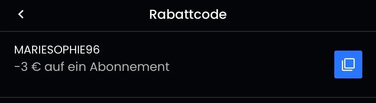 Mit dem Rabattcode MARIESOPHIE96 sparst du 3 Euro für dein nächstes Abonnent! Bis zum 28.11.2023 Gültig!