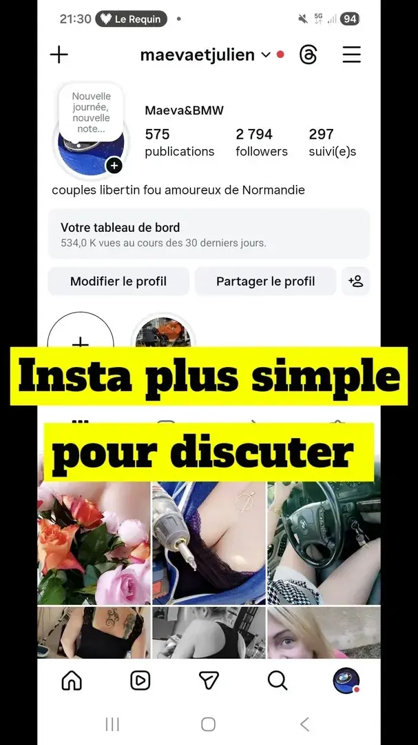 Leak public de Maevasexy — « description de la photo » (nude) sur MYM