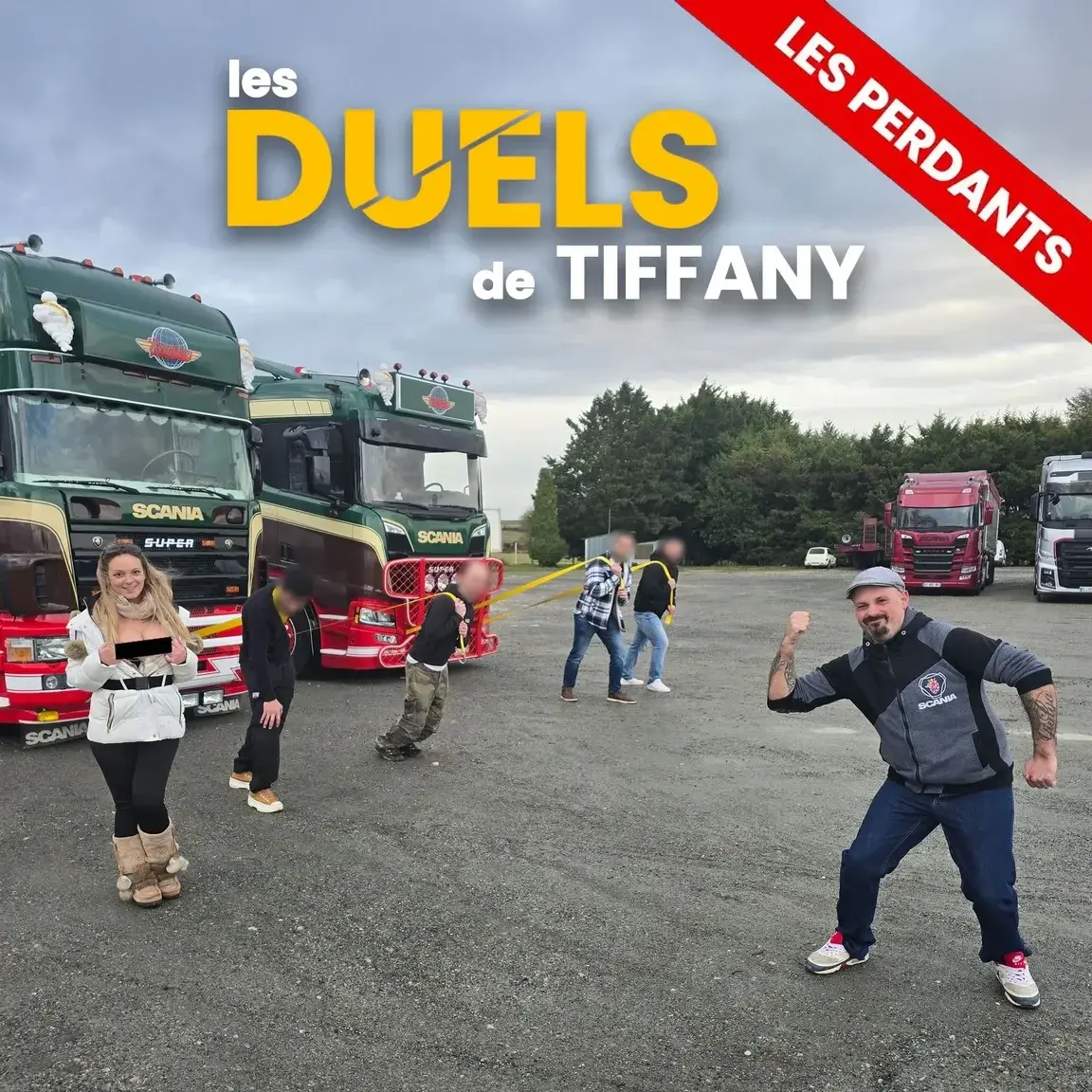 Leak & nude MYM — Tiffanyleiddi : « LES DUELS DE TIFFANY : STRONGMAN 💪🏻 - EQUIPE PERDANTE ! - Vous l’aurez peut être compris, mais je me tape aussi les perdants dans mes Duels ! 🔥Aujourd'hui j'ai envie de me faire baiser par des hommes forts. Au programme : Chaque équipe de 2 mecs tire un camion, et la première qui passe la ligne d'arrivée aura le droit de me tirer ! Mais les perdants ont aussi eu le droit à leur lot de consolation… » (MYM)