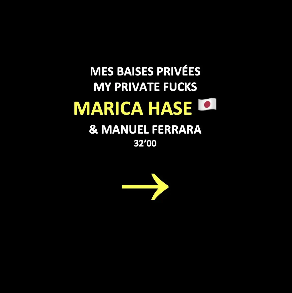 🇫🇷 MES BAISES PRIVÉES : MARICA HASE 🇯🇵Il faut voir cette sublime asiatique se transformer en super s@lope lorsque je sors ma queue... 🙏🥳Je me suis éclaté à lui défoncer sa petite chatte poilue...🇺🇸 MY PRIVATE FUCKING : MARICA HASE 🇯🇵You have to see this stunning Asian woman transform into a total slut when I pull out my cock... 🙏🥳I had a blast pounding her little hairy pussy...