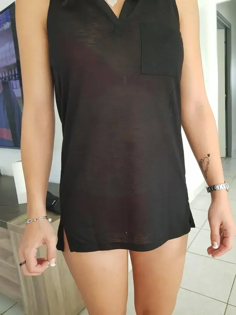 Nuisette transparente 😋#nuisette #porno #sexy #lingerie #amateur #amatrice