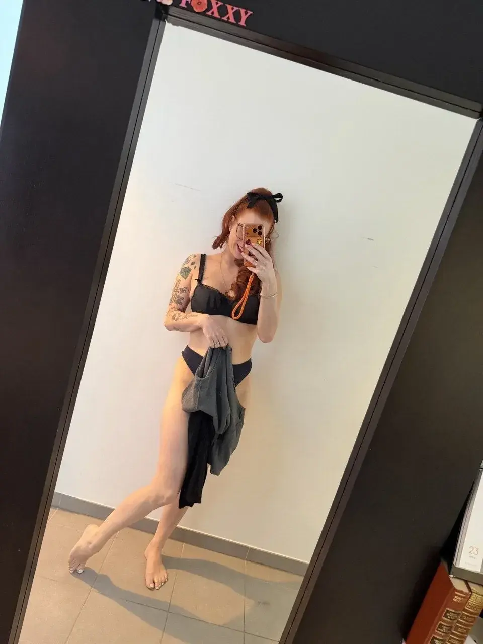 Leak & nude MYM — little_foxyy : « #redhair #lingerie » (MYM)