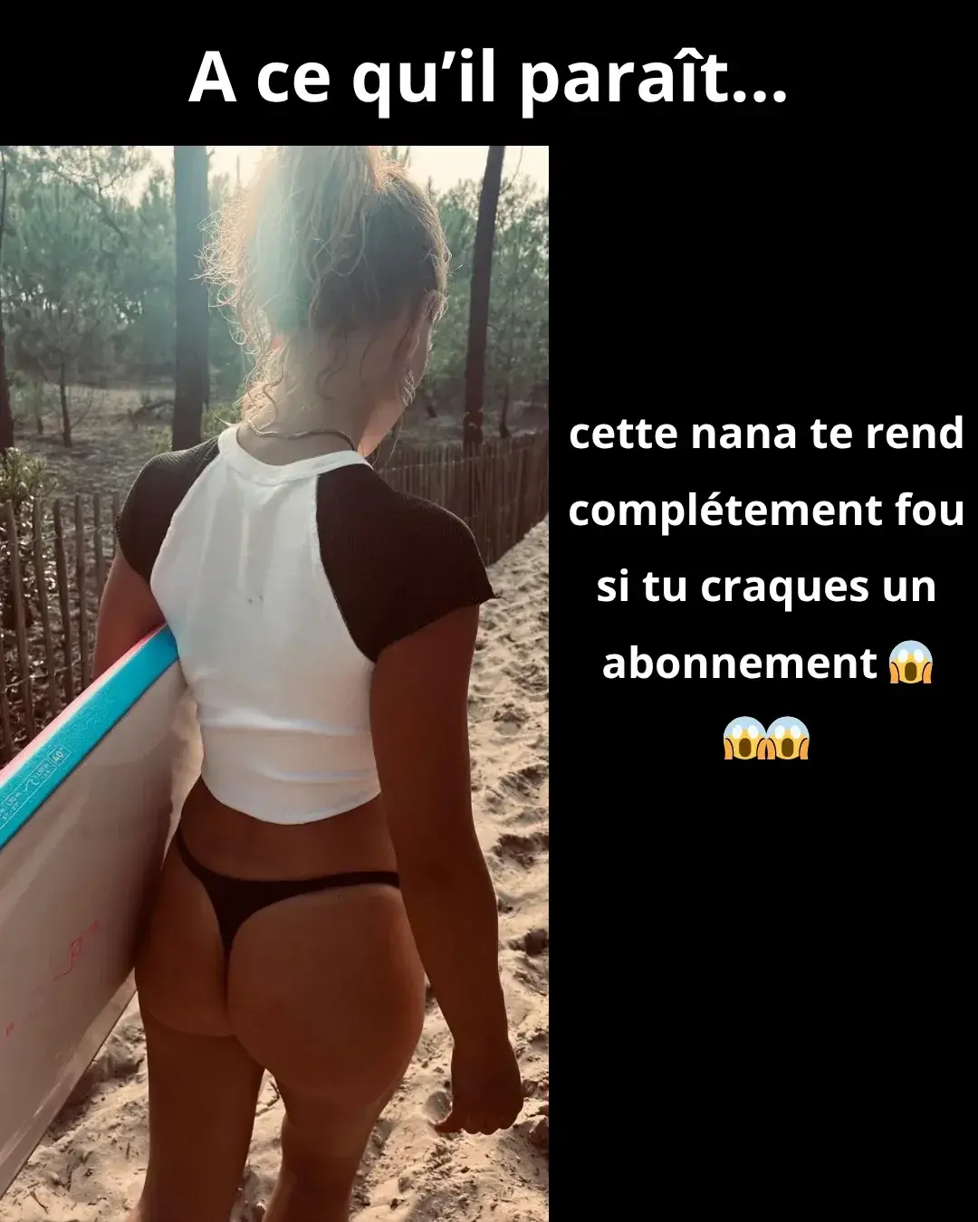 Attention, si tu t'abonnes, je vais te spamer jusqu'à ce que tu sois complétement accro ❤️