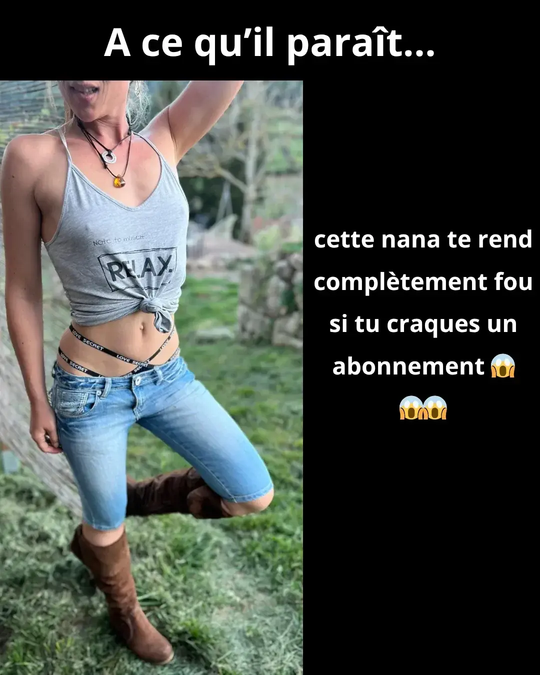 Attention, si tu t'abonnes, je vais te spamer jusqu'à ce que tu sois complétement accro ❤️