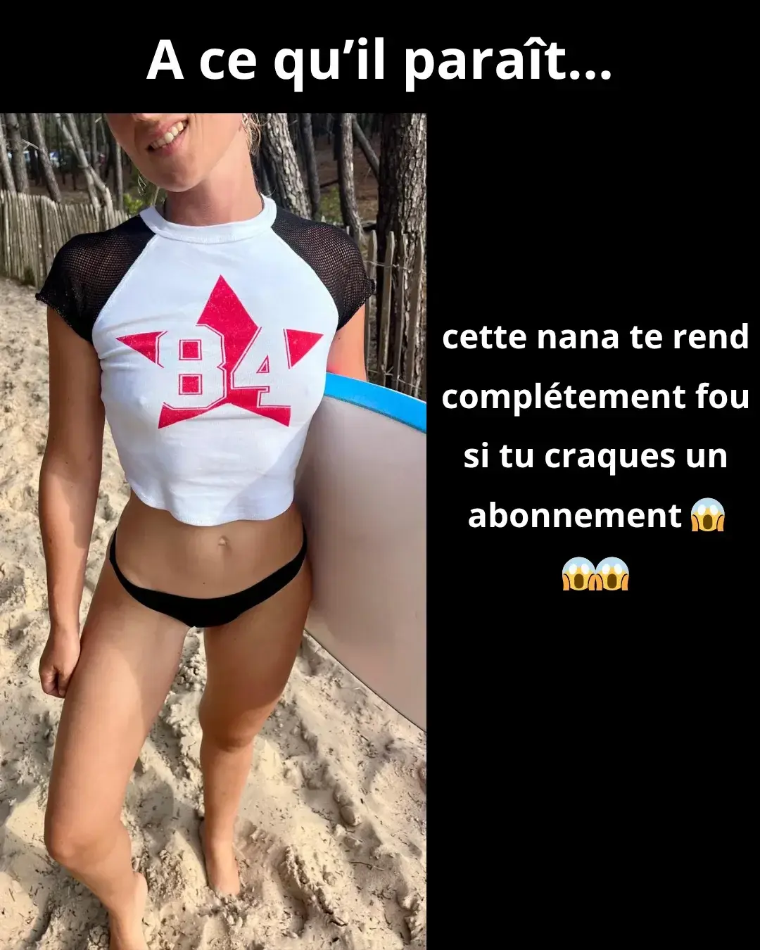 Fini les vacances !!Je retrouve enfin une connexion internet digne de ce nom, ce qui signifie :=> 2 vidéos en accès libre chaque semaine (jusqu'au mois de juin !)=> 1 proposition par jour de vidéo NON-CENSUREE, avec FULL VISAGE, en complète EXCLUSIVITE sur MYM !!=> Des nouvelles photos chaque semaine, des msg privés, des possibilités de faire tout type de commande...WARNING : ce contenu peut provoquer des effets secondaires tels que sourire incontrôlable, pensées obsessionnelles, et envie soudaine de revenir encore et encore…La maison décline toute responsabilité en cas d’addiction 💋