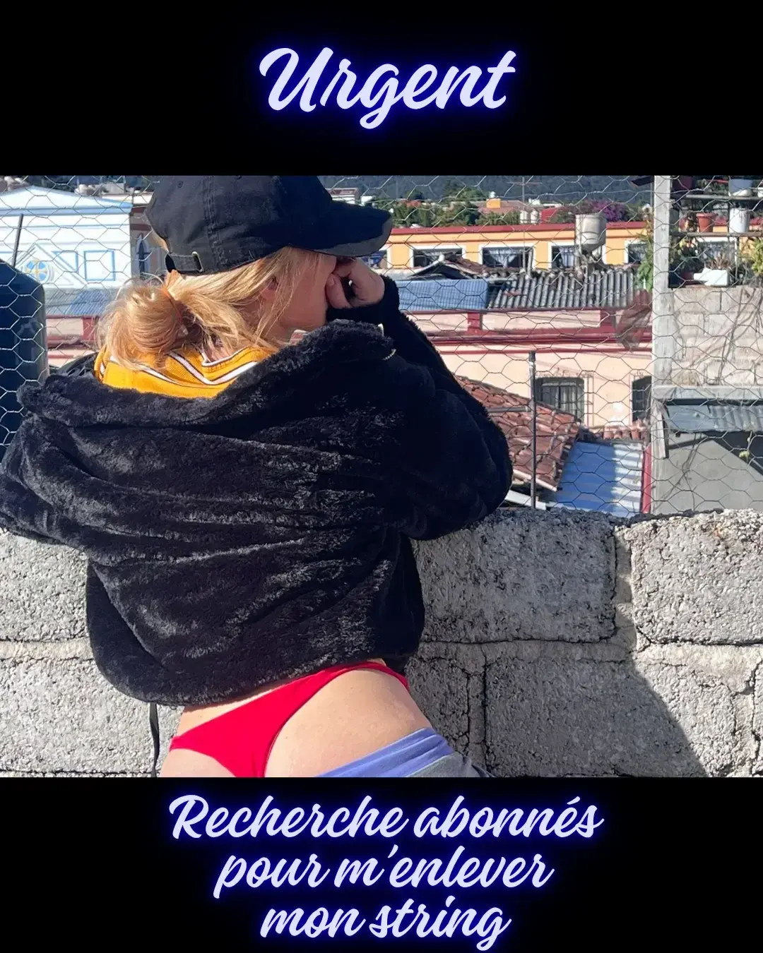 Tu es majeur ? 🔞Tu es consentant ? 😈Tu me trouves chaude ? 🤤Alors qu'est ce que tu attends ?!Craque un abonnement pour passer un pur moment de folie  😍 😍 😍Attention, si tu me rejoins, mon objectif est clairement de te rendre complétement accro à moi ❤️