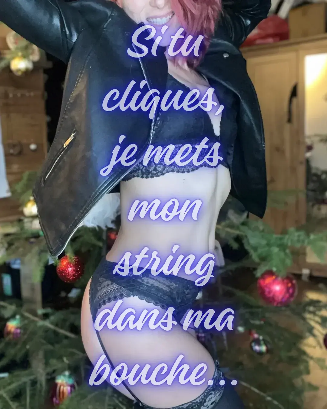 Tu es majeur ? 🔞Tu es consentant ? 😈Tu me trouves chaude ? 🤤Alors qu'est ce que tu attends ?!Craque un abonnement pour passer un pur moment de folie  😍 😍 😍Attention, si tu me rejoins, mon objectif est clairement de te rendre complétement accro à moi ❤️