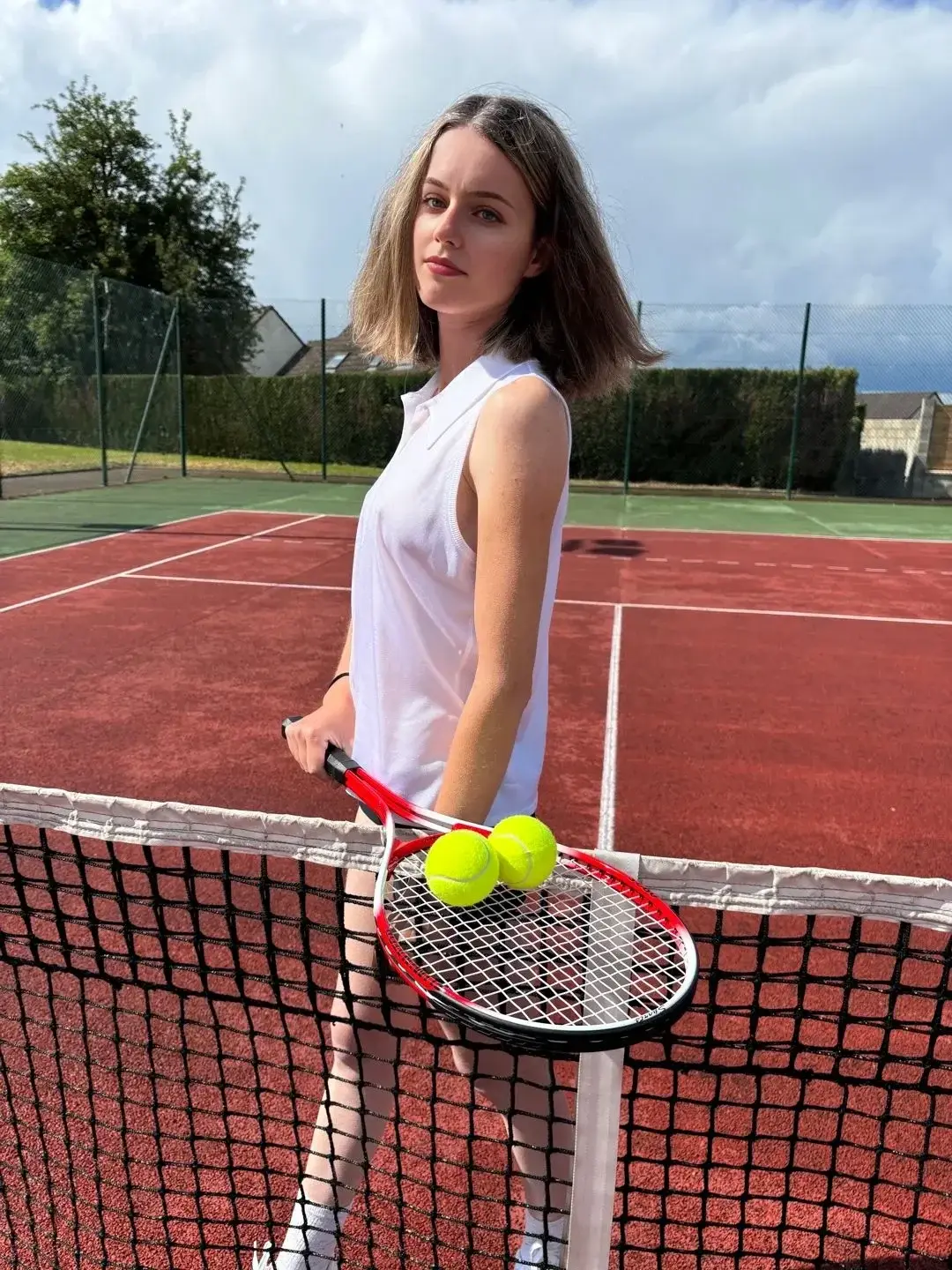 Je suis prête pour le cours, coach !