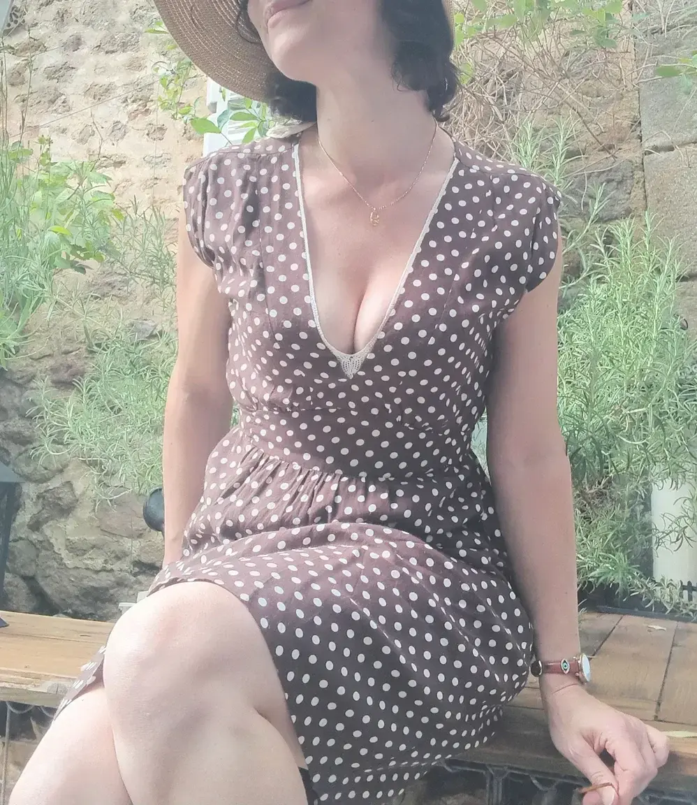 Lorsqu'il fait beau je peux enfin porter mes jolies robes d'été 😊