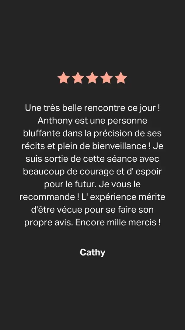 🌟✨ Témoignage confiant : Votre satisfaction, ma priorité ! 🌟✨Votre confiance est ma plus grande récompense, et rien ne me remplit de plus de joie que de savoir que mes consultations ont un impact positif sur votre vie. Voici ce que l'un de mes précieux consultants a partagé !Votre satisfaction est ma priorité absolue, et je m'engage à vous accompagner avec respect et compassion !#voyance #avis #médium #voyant