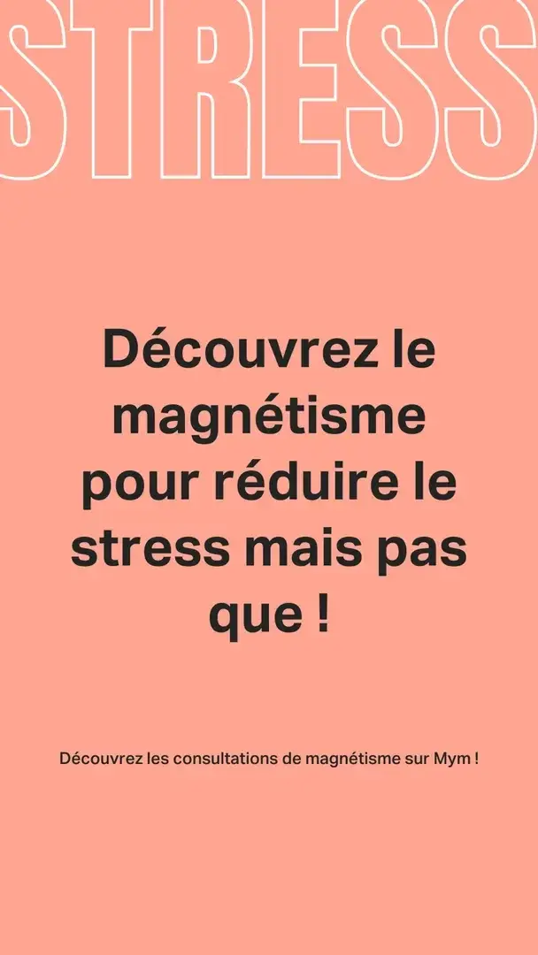 🌿 Séances de magnétisme🌿Je vous aide à retrouver l'équilibre à tous les niveaux de votre être grâce à des séances de magnétisme personnalisées.Ensemble, nous identifions les blocages (stress, mal-être...) et je vous offre des conseils pratiques comme toujours.Contactez-moi pour réserver votre séance et retrouver votre vitalité !#Magnétisme #Coaching #HarmonieIntérieure