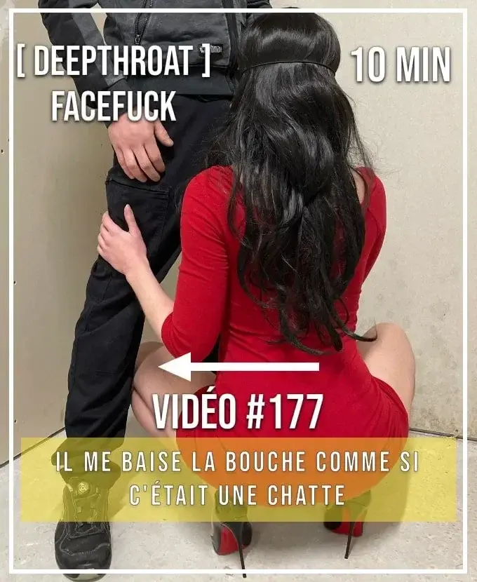 🇫🇷 Vidéo #177 ➡️ Je me fais baiser la gorge par un artisan qui intervient dans mes bureaux, il me détruit la gueule avant de me gicler tout son foutre sur mon visage, je retourne travailler bien couverte 👅💦🇺🇸 Video #177 ➡️ I get facefucked by a worker at my office, he destroy my throat and cums on my face, I go back to work with my face cum covered 👅💦
