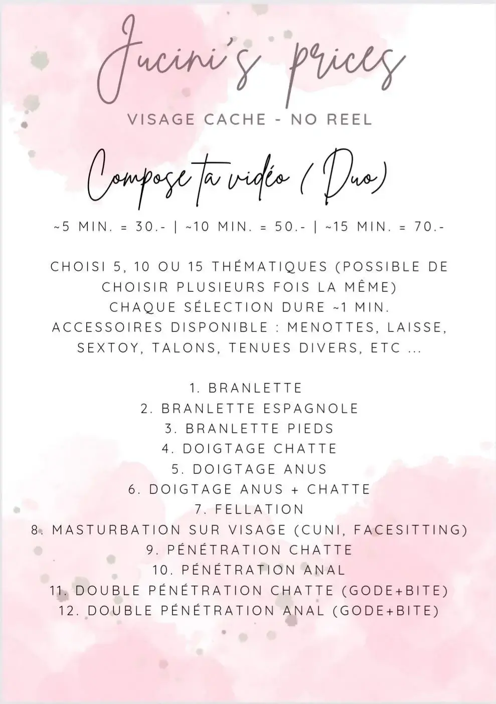 Jucini - Photo exclusive MYM 8 | French Modèles