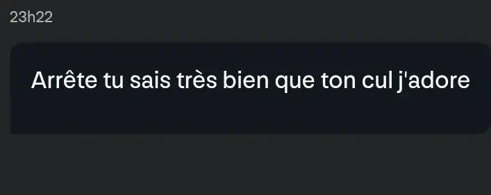 Le genre de compliment que j adore