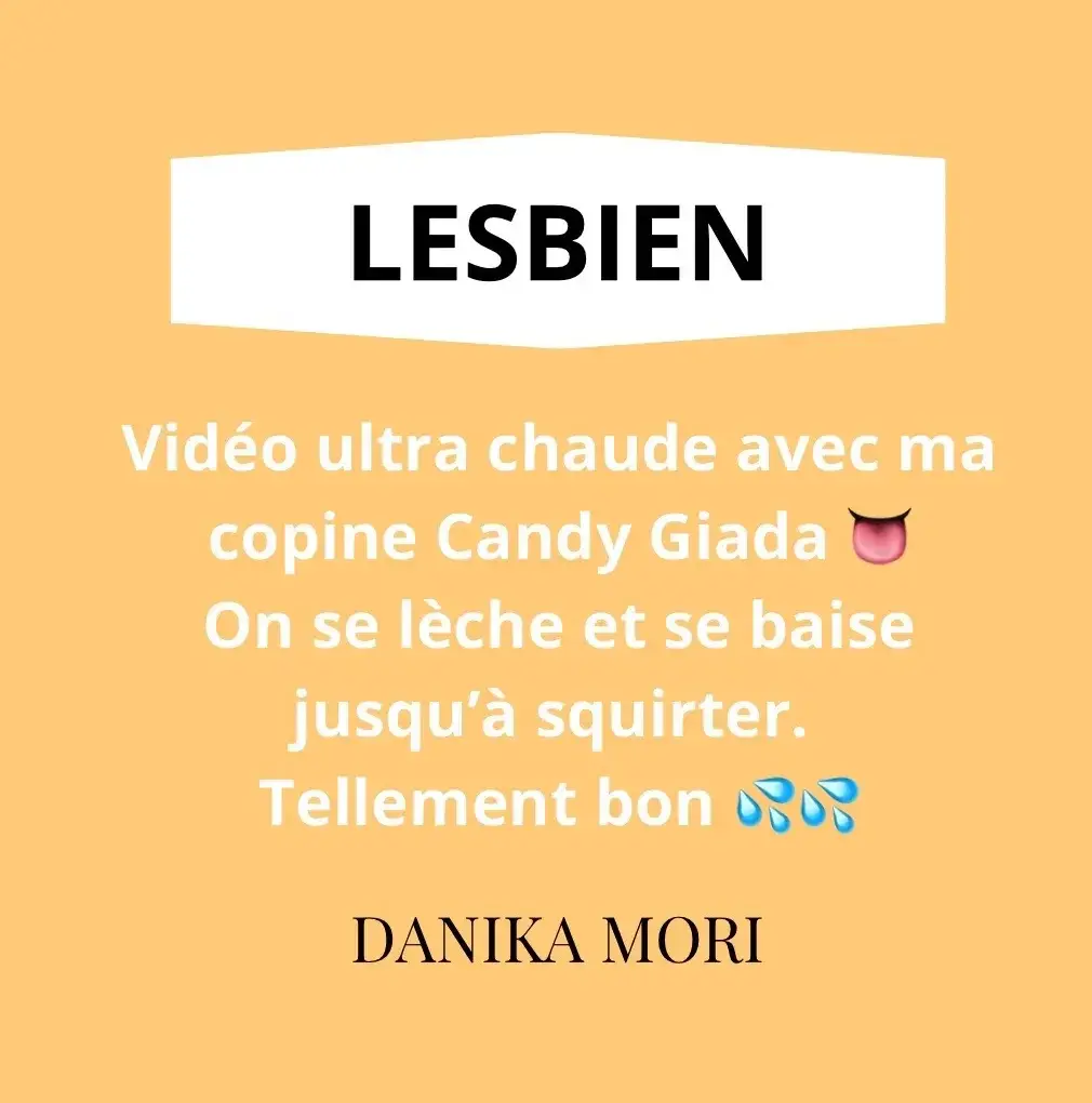 Tu vas pas pouvoir nous résister 🍆💦