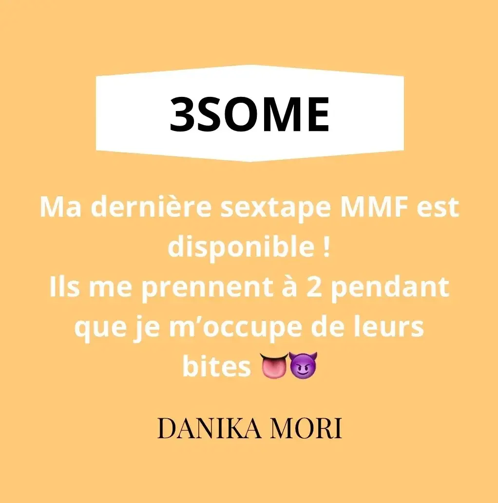 Nouvelle vidéo en DM 😋