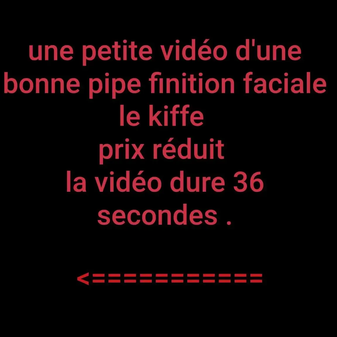 🍆🍑 j'adore sucer des queues ils résiste pas avec moi