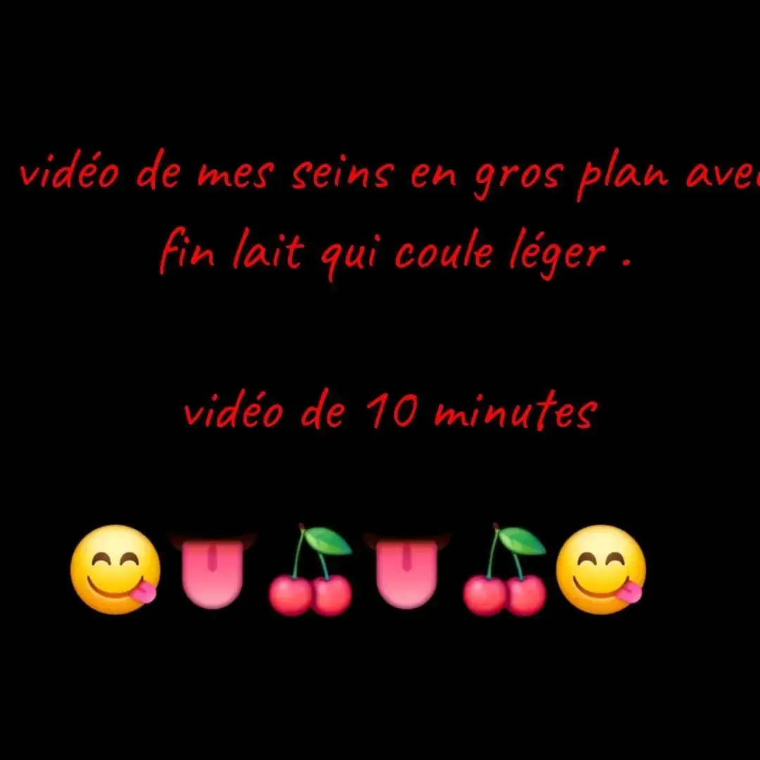 On continue les vidéo 👅🍒😋