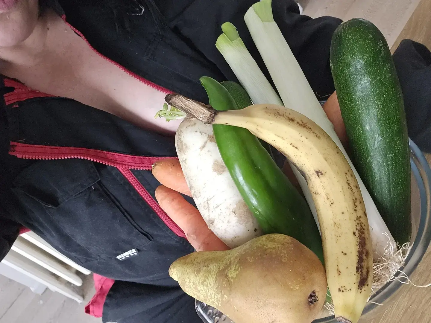 Un bon petit plateau fruit légumes 🍆