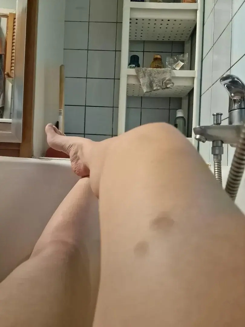 Apres une petite altercation on déstresse dans le bain