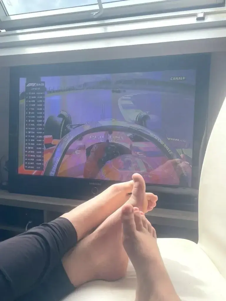 Racing Day 🏎️ Go Norris 🫶#foot#gp#f1#slave#moneyslave#foot#pieds