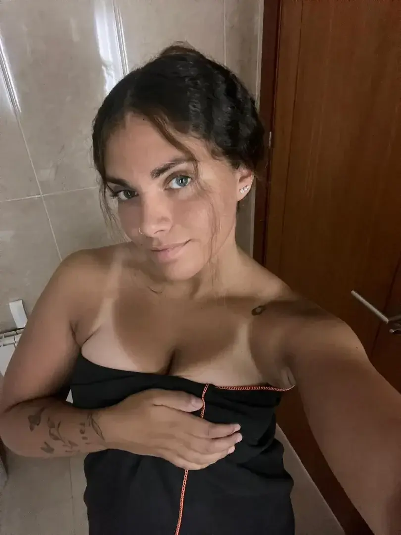 Je sortais de la douche 🥰