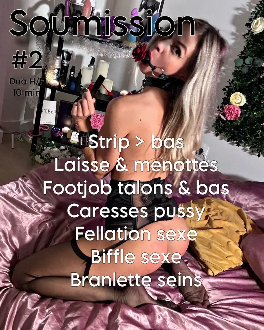 Voici ce que te réserve le 2è épisode de ta nouvelle trilogie « Soumission » 🔥Elle sera disponible à partir du 15/01…✨