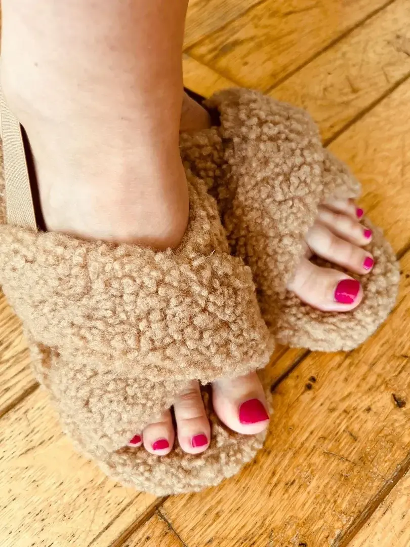Dans leurs nouveaux chaussons