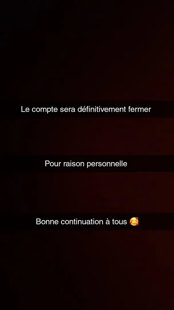 Je vous souhaite une très bonne continuation 🥰