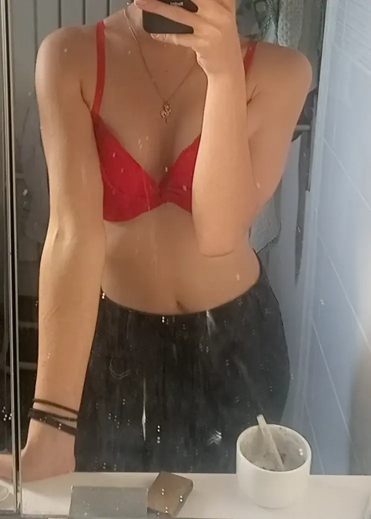 Juste avant une bonne douche😋❤️