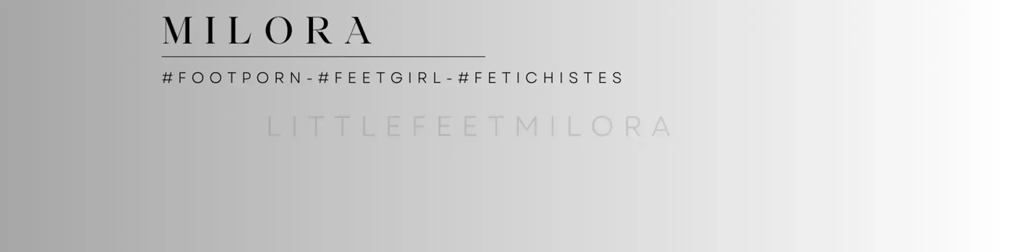 Photo de couverture de Littlefeetmilora