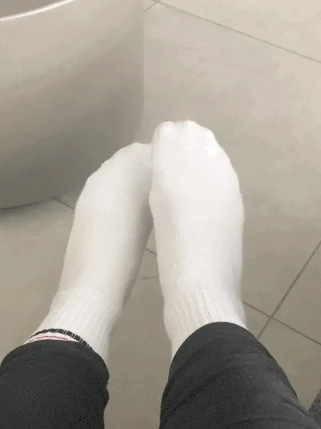 today #whitesocks #feet #feetlover