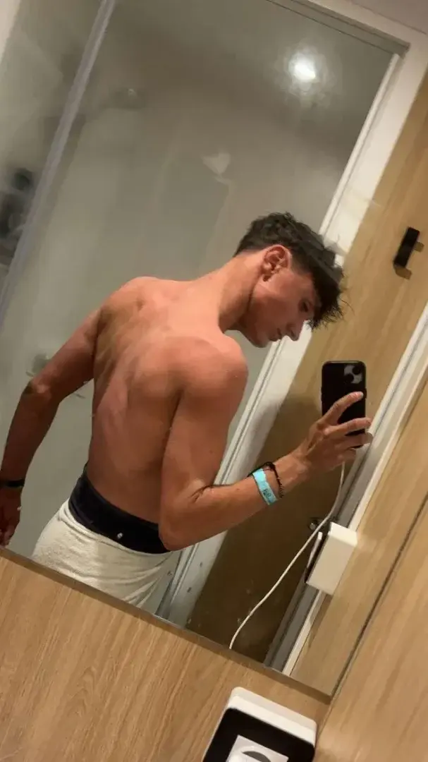 après une bonne douche